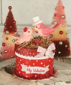 Bethany Lowe New! My Valentine Love Birds Box