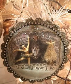 Demdaco Nutcracker Ballet Shadowbox Ornament Christmas