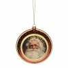 Midwest-CBK Old Fashioned Santa Disk Ornament 1 Midwest-CBK Old Fashioned Santa Disk Ornament
