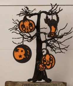 TheHolidayBarn.com Bethany Lowe Old School Halloween Silhouette Ornaments