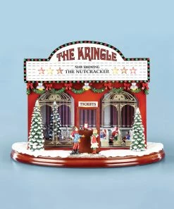 Roman Christmas Music Boxes Old Time Theater Christmas Music Box