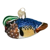 Old World Christmas Wood Duck Ornament