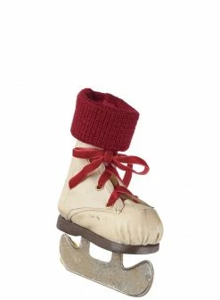 Sullivans Vintage Girls Ice Skate Ornament Christmas