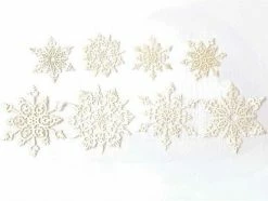 Creative Co-Op Paper Snowflake Cutouts, 16 - Snowflakes