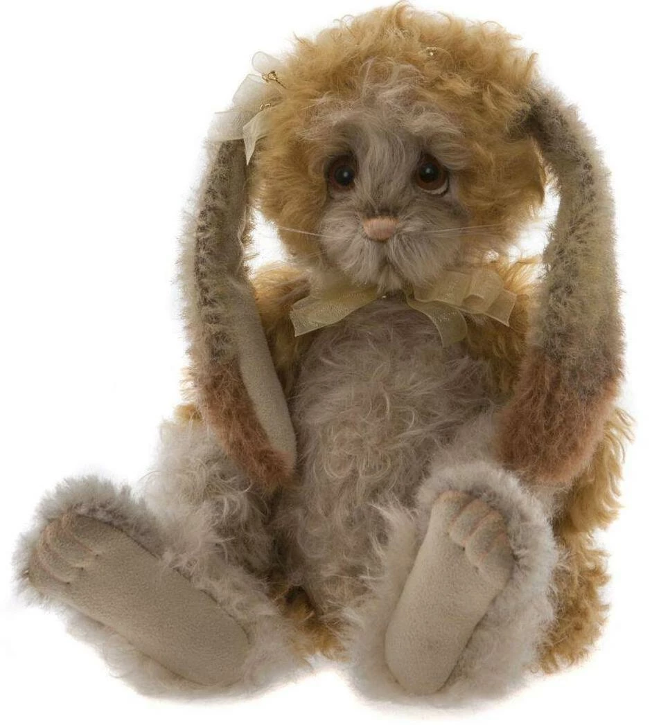 Charlie Bears Peaches Lop Ear Bunny Rabbit New! 4 Charlie Bears Peaches Lop Ear Bunny Rabbit New!