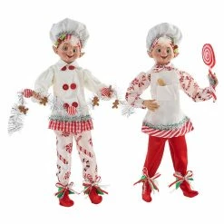 Raz Peppermint Candy Elves
