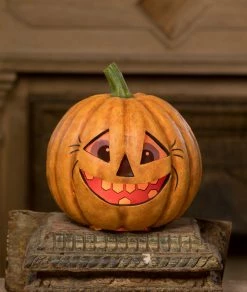 Bethany Lowe Perky Pumpkin Luminary