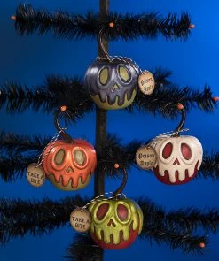 Bethany Lowe New! Poison Apple Ornaments