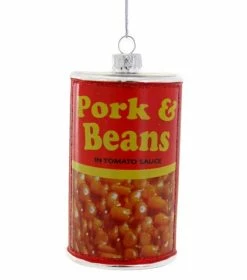 Cody Foster New! Can Of Beans Ornament