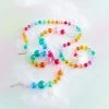 Glitterville Rainbow Glass Ball Garland