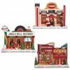 Raz New! Retro Christmas Storefronts, Lights Up 1 Raz New! Retro Christmas Storefronts, Lights Up