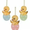 Bethany Lowe Retro Easter Chicks In Polka Dot Egg Ornaments 1 Bethany Lowe Retro Easter Chicks In Polka Dot Egg Ornaments