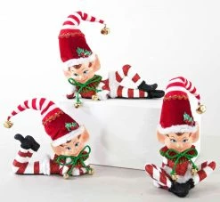 Katherine's Collection Retro Elf Ornaments