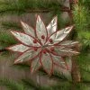 Ragon House Retro Metal Poinsettia Clip Ornament New!