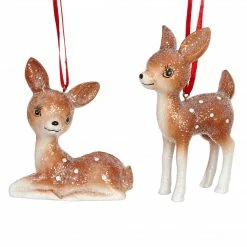 Raz New! Retro Deer Ornaments
