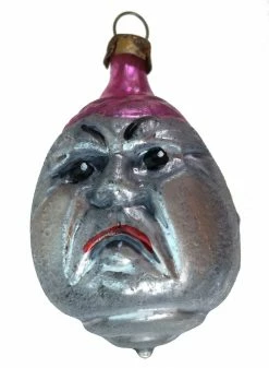 Nostalgie Christbaumschmuck Vintage Patina Two Face Ornament