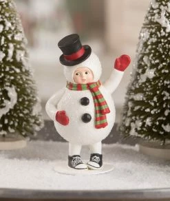 Bethany Lowe Sammy The Snowman Figurine New!