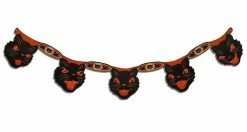 Beistle Sassy Cat Garland Beistle Vintage Halloween