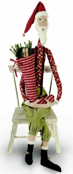 Gathered Traditions Joe Spencer Sleepy Time Santa