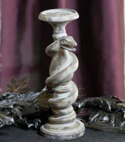 TheHolidayBarn.com Serpent Candle Holder