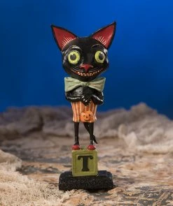 Bethany Lowe Smiley Black Cat New!