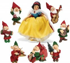 Enesco New! Snow White And The Seven Dwarfs Christmas Celebration