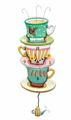 Allen Designs Spot Of Tea Clock
