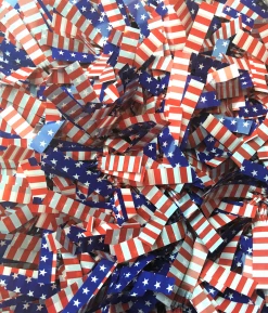 Beistle Beistle Vintage Halloween Stars & Stripes Garland