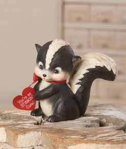 Bethany Lowe Stinkin' Cute Skunk Figurine