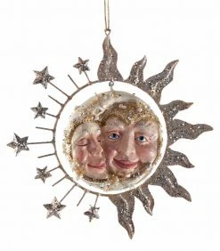 Katherine's Collection Sun & Moon Embrace Ornament