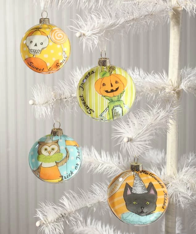 Bethany Lowe Sweet Treats Glass Disc Ornaments 3 Bethany Lowe Sweet Treats Glass Disc Ornaments
