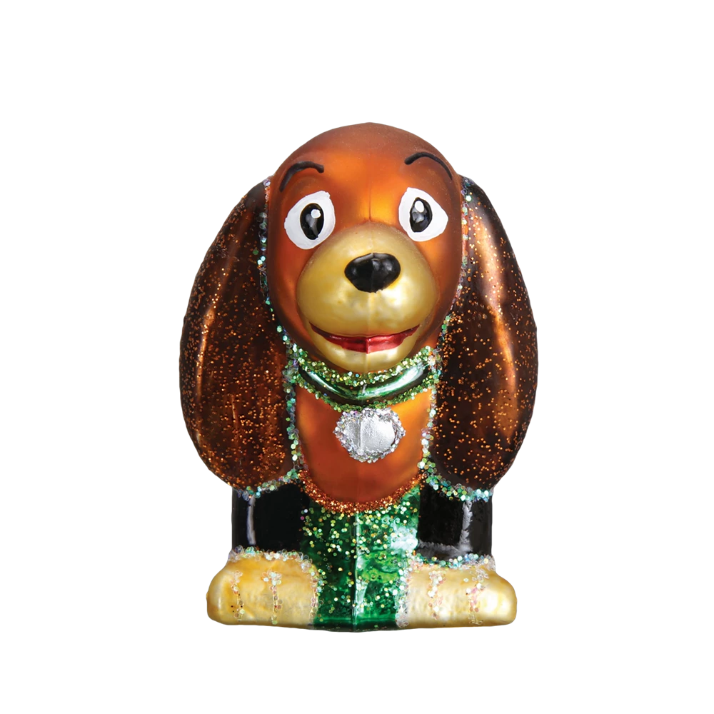 Old World Christmas Toy Coil Dog Ornament 6 Old World Christmas Toy Coil Dog Ornament