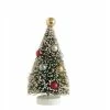 Creative Co-Op Mini Old Fashioned Bottle Brush Trees Christmas
