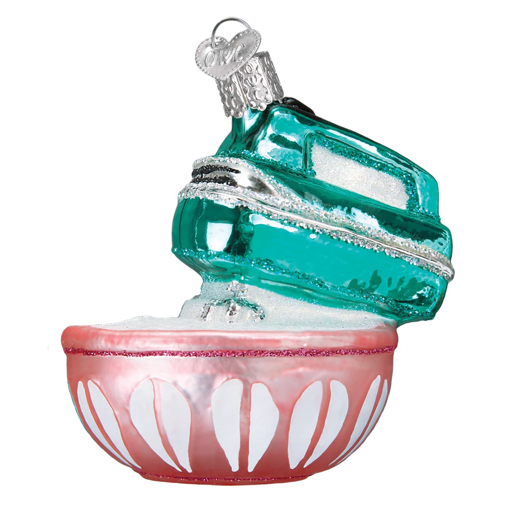 Old World Christmas Retro Hand Mixer Ornament 4 Old World Christmas Retro Hand Mixer Ornament