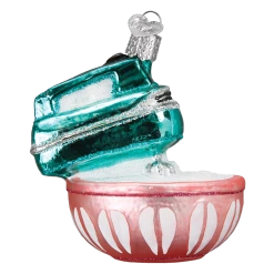 Old World Christmas Retro Hand Mixer Ornament 8 Old World Christmas Retro Hand Mixer Ornament