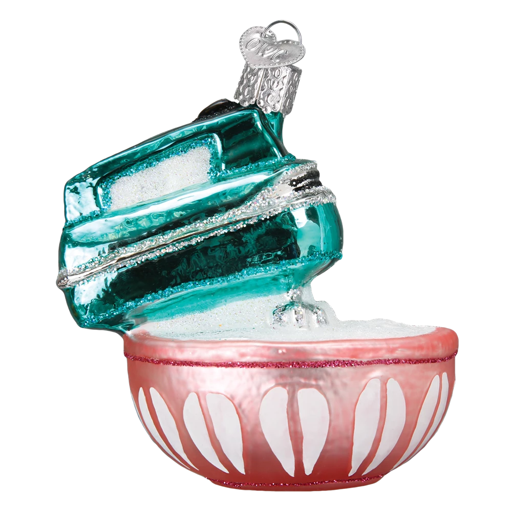 Old World Christmas Retro Hand Mixer Ornament 5 Old World Christmas Retro Hand Mixer Ornament