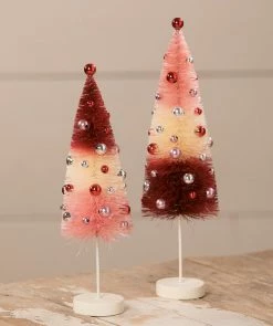 Bethany Lowe Valentine Tricolored Trees