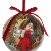 ShiShi Victorian Christmas Decoupage Ball Ornament, Christmas Blessings 2 ShiShi Victorian Christmas Decoupage Ball Ornament, Christmas Blessings