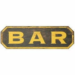 Creative Co-Op Vintage Bar Sign