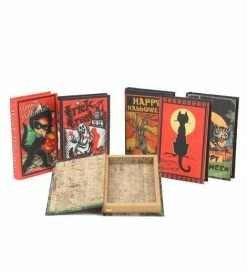 One Hundred 80 Degrees New! Vintage Halloween Book Boxes