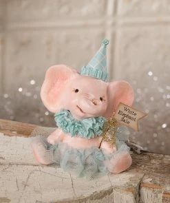 Bethany Lowe New! White Elephant Sale Figurine