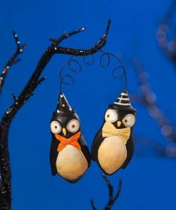 Bethany Lowe Who's Whoo Owl Ornament New!