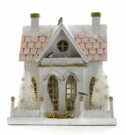 Cody Foster Winter Cottage Putz House New!