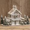 Ragon House Winter White Horse Barn Putz New! 1 Ragon House Winter White Horse Barn Putz New!