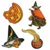 Beistle Beistle Vintage Halloween Witch, Moon & Pumpkin Cutouts 2 Beistle Beistle Vintage Halloween Witch, Moon & Pumpkin Cutouts