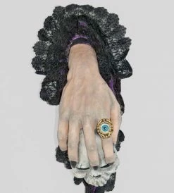 Katherine's Collection Witch Hand Skull Door Knocker / Wall Mount