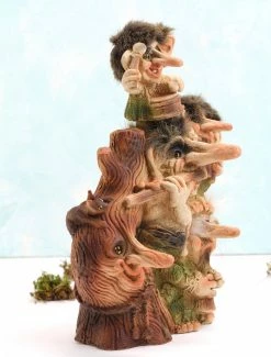 TheHolidayBarn.com New! Woodland Musical Trolls