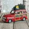 The Holiday Barn Christmas Music Boxes Woody Station Wagon With Santa Music Box 2 The Holiday Barn Christmas Music Boxes Woody Station Wagon With Santa Music Box