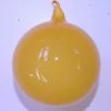 Winward Jim Marvin Yellow Bubblegum Glass Ornaments